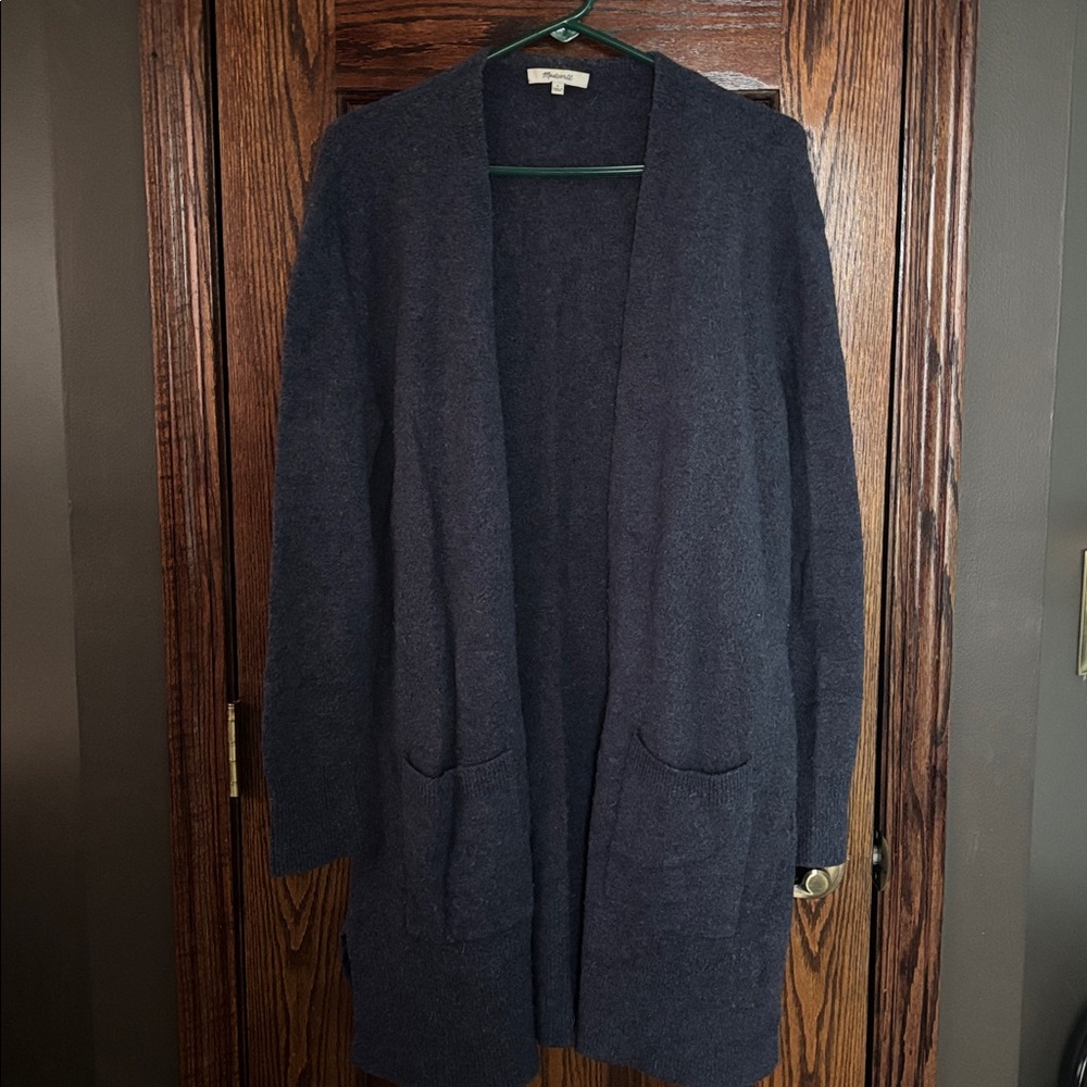 Madewell — Open-Front Fuzzy Cardigan